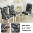 thumbnail image 5 of Set of 4 Artistic Paisley and Ethnic Bohemian Dining Chair Covers Vintage Floral Retro Colorful Pattern Washable Polyester Stretch Slipcovers Removable Protector for Classic Decor, 5 of 7