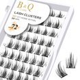 thumbnail image 1 of Lash Bond and Seal 10ML B&Q Lash Cluster Bond and Seal Pegamento para pestañas Pegamento para pestañas DIY Extensiones de pestañas Impermeable Unión y sello de larga duración (Black Bond+Black Seal), 1 of 4