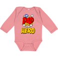 thumbnail image 3 of Inktastic Dad is My Hero Boys or Girls Long Sleeve Baby Bodysuit, 3 of 5