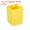 Yellow, variant on Unique Bargains Pencil Holder Plastic Pen Makeup Brush Holder Square Desktop Organizer Pink