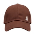 thumbnail image 4 of AJGRHE Youth And Adult Side Embroidered Baseball Cap Classic Visor Hat For Outdoor Sports Activities Brown One Size, 4 of 4