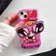 thumbnail image 3 of Cute Cartoon Powerpuff Girls Holder Case for iPhone 14 13 12 11 Pro Max X XR XS 6 6S 7 8 Plus SE 2020 Transparent Silicone Cover, 3 of 5