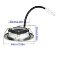 thumbnail image 4 of 2-Pack Kitchen Smoke Exhauster Light 1.5W 230V 68mm Range Hood Stove Lamp Vent Extract pwm25, 4 of 6