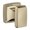 Golden Champagne, variant on Amerock Revitalize Matte Black Single Prong Robe Hook