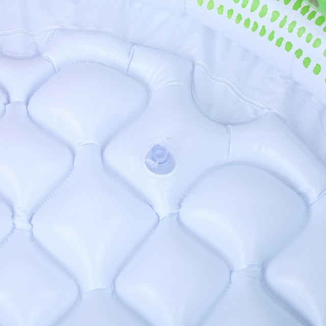 Piscina inflable redonda con forma de dinosaurio para niños, minipiscina inflable redonda con estampado de dinosaurios para bebés y niños pequeños, piscina