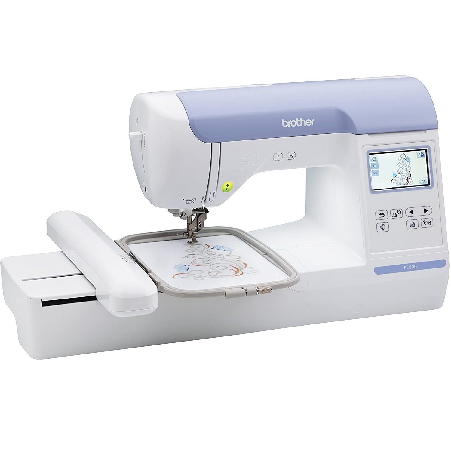 Replying to @Callme𝙃𝙔𝘿𝙀 Brother PE800#embroideryderymachine