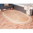 thumbnail image 2 of Chouhan Rugs Natural Jute White 3 Bordered Rug Bohemian Rug Decor Rug Handwoven Rug Custom Rug Decorative Rug, 2 of 7