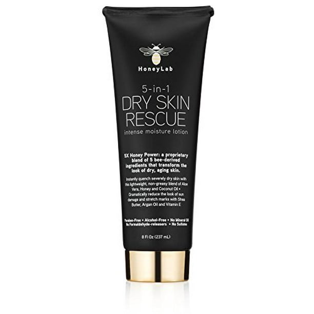 HoneyLab 5in1 Dry Skin Lotion. Intense moisture lotion for dry skin, sun damaged skin, bumps