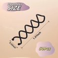 thumbnail image 2 of LQQBOX 50 Pcs Bobby Pins for Women, Spiral Hair Ties Non-Scratch Round Tip French Hair Pins Secure Hold for Buns & DIY Hairstyles Hair Accessories for Women (Black), 2 of 7