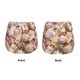 thumbnail image 3 of Balery Colorful Seashells Pantalones cortos deportivos para mujer con forro y dos bolsillos, elásticos, para entrenamiento, gimnasio, yoga-X-Large, 3 of 7