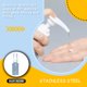 thumbnail image 3 of Inteprter Botellas de viaje Contenedores de patrón trapezoidal con buena hermeticidad Kits de desinfectante de manos Necesidades diarias Botella de spray Artesanía botella de spray de 30ml Inteprter HA060051-01B, 3 of 6