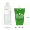 thumbnail image 2 of Big Dot of Happiness You Got Served - Tennis - Baby Shower or Tennis Ball Birthday Party Favor Popcorn Treat Boxes - Set of 12, 2 of 5