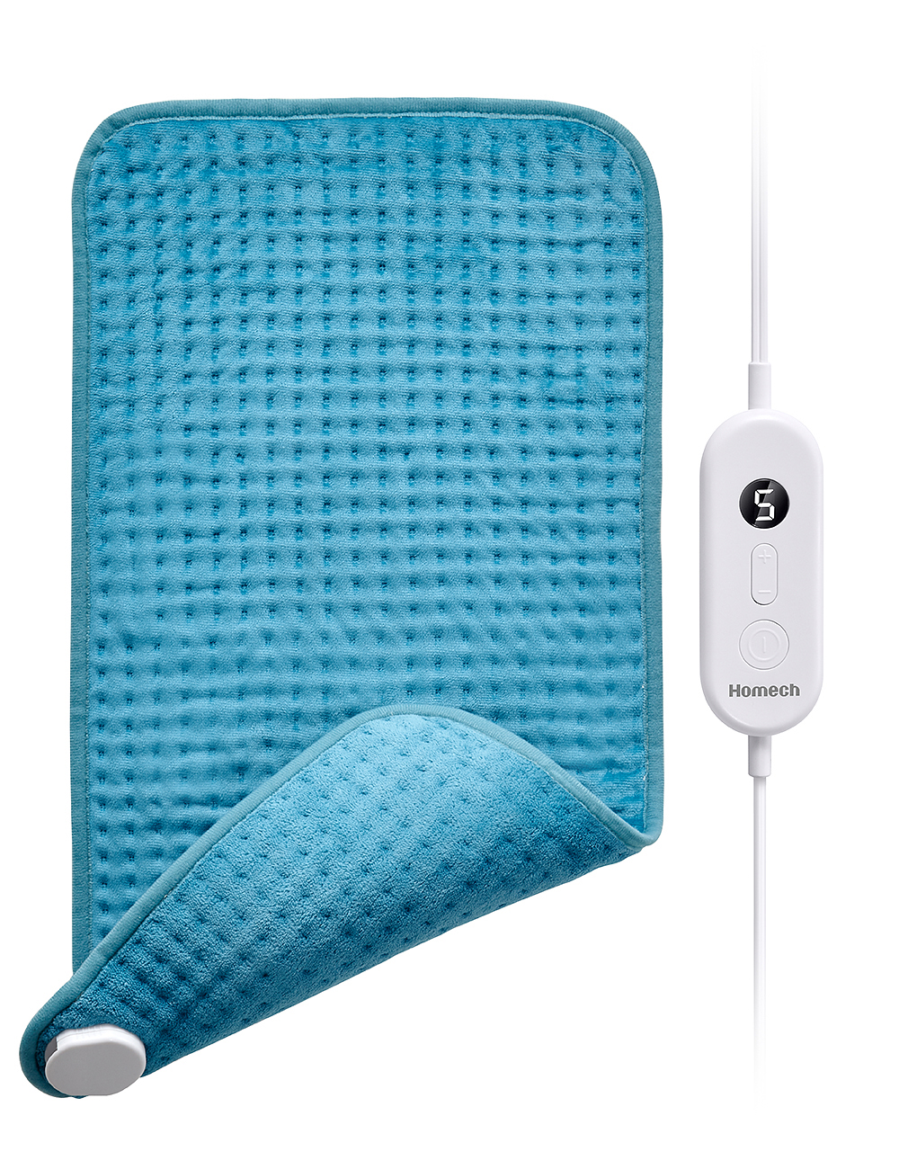 HOMECH Electric Heating Pad for Back Fatigue, Knee Fatigue and Cramps Relief Fatigue, 12"x24", FSA Eligible, Blue - image 3 of 9