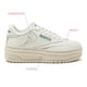 thumbnail image 2 of Zapatillas Reebok Club C Extra Plataforma para Mujer Blancas Talla 11, 2 of 6