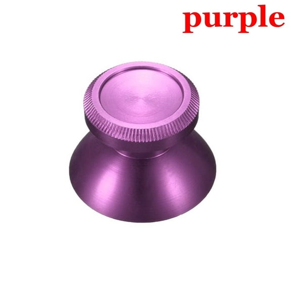 Game Metal Caps Cover Colorful Controller Joystick Grip Aluminum Analog Thumbstick PURPLE