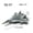 SU-57, variant on DIY Creative Military Building Blocks SU-57 Heavy Stealth Fighter F-22 F14 B-2 Bomber Airplane Model Toys Boys Christmas Gifts