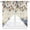 Beige, variant on Swag Curtains Valances for Windows, Blue Christmas Tree Short Kitchen Window Curtains Over Sink, Winter Retro Silver Snowflake Cafe Curtains Panel Set Of 2,Rod Pocket, 36 Inches Length