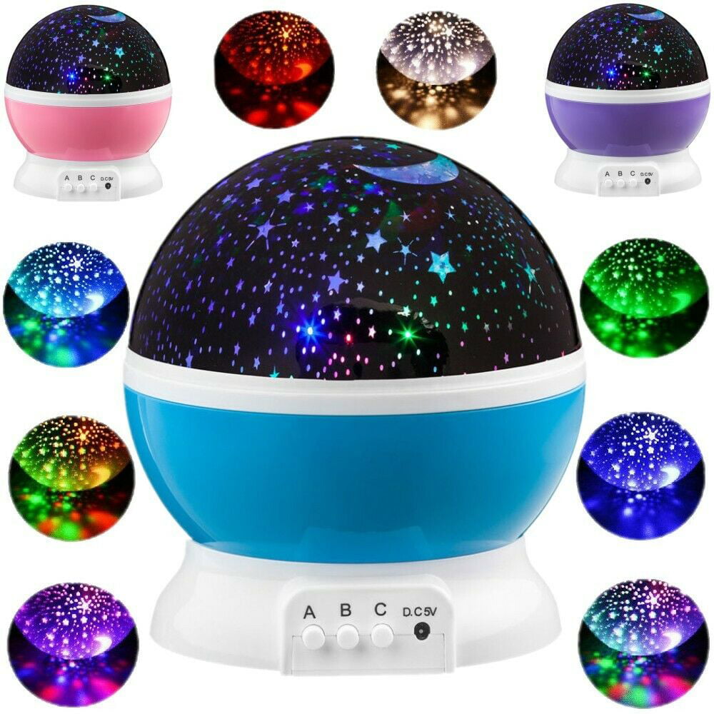 LED Cosmos Star Night Light Sky Master Projector Starry Lamp Romantic  Kid Gift 