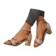 thumbnail image 3 of MKLEKYY Sandalias de Plataforma para Mujer, Informales, Con Punta Abierta y Tacón Cuadrado, Cómodas, para Caminar A Diario, para Primavera, Verano y Otoño., 3 of 5