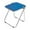 Blue, variant on FashionCha Small Foldable TV Tray Table Dinner Table Computer Desk Side Table Folding Snack Red