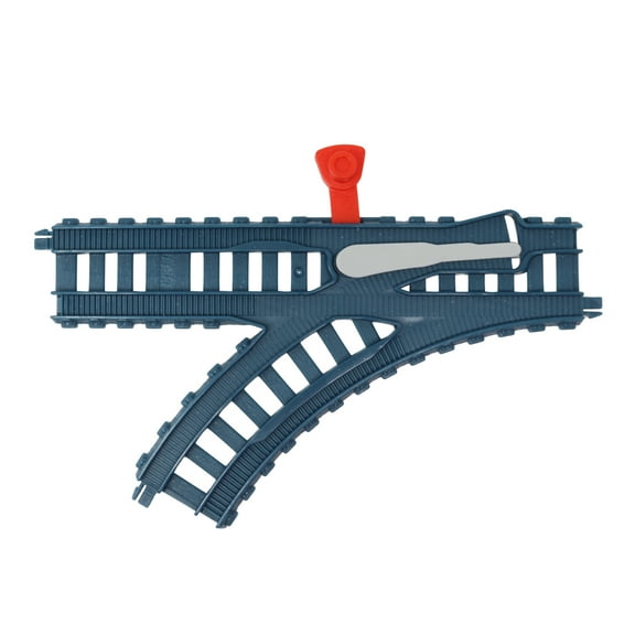 Replacement Part for Fisher-Price Thomas & Friends Crystal Caves & Trains Mega Set HHV21 - Replacement Blue Left Turn Track Piece with Switch - TL
