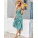 thumbnail image 5 of Vestido de verano Zeagoo A-Line sin mangas con cuello redondo y bolsillos, 5 of 7
