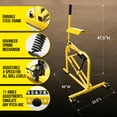 thumbnail image 4 of Dual-Wheel Baseball and Softball Pitching Machine with 11 Adjustable Angles and 4 Speed Settings, 4 of 6