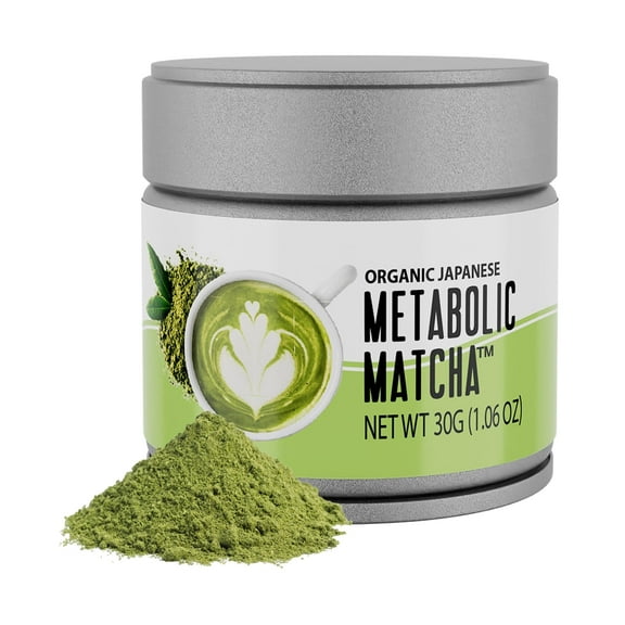 NaturalSlim Metabolic Matcha - Organic Green Tea Matcha Powder, 30 grams