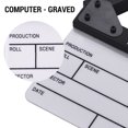 thumbnail image 3 of Clapper,Size Tv Cut Scene Clapper Movie Cut Scene Tv Film Scene Clapper Slate Film Movie Cut Tv Film Movie Film Slate Scene Film Slate - Film Ainn - 5.9x6.5 Inch Dsfen, 3 of 7
