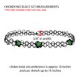 thumbnail image 7 of BodyJ4You 36PC Choker Necklace Set Colorful Stretch Elastic Bracelet Ring Women Girl Value Pack, 7 of 7