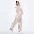thumbnail image 6 of Itsame Tops and Pants Activewear Set Womens Sweatsuits 2pcs Sets Long Sleeved Women Athletic Outfit Sets Khaki Size L, 6 of 6