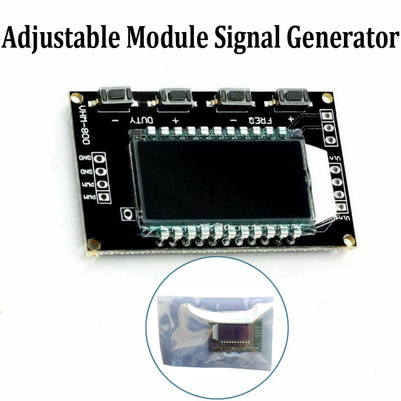 1pcs Black Pulse Frequency Module Signal Generator PWM Board Module Plastic 