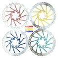 thumbnail image 4 of Bike Brake Rotor Disc Brake For Shiman-O Alivio/Deore Mtb 1 - Does Not Contain Composite Wood Blue 203, 4 of 8