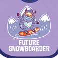 thumbnail image 4 of Inktastic Snowboarding Future Snowboarder Boys or Girls Baby Bib, 4 of 4