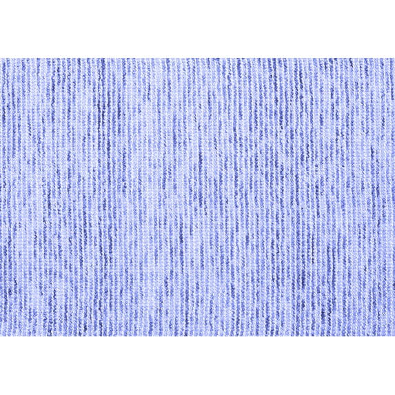 Ahgly Company Indoor Rectangle Abstract Blue Contemporary Area Rugs, 5' x 7'