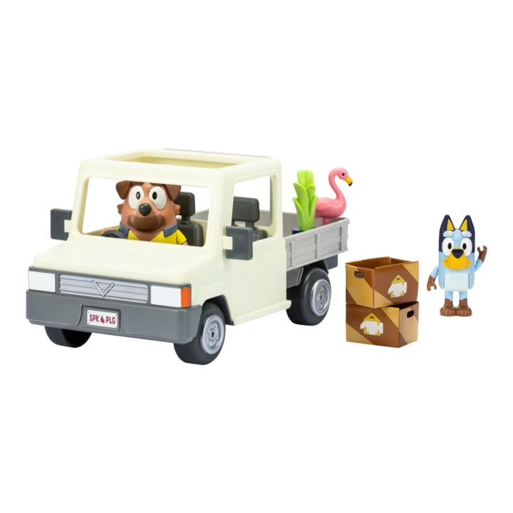 Bluey S10 Tradies Ute Vehicle with Stickers