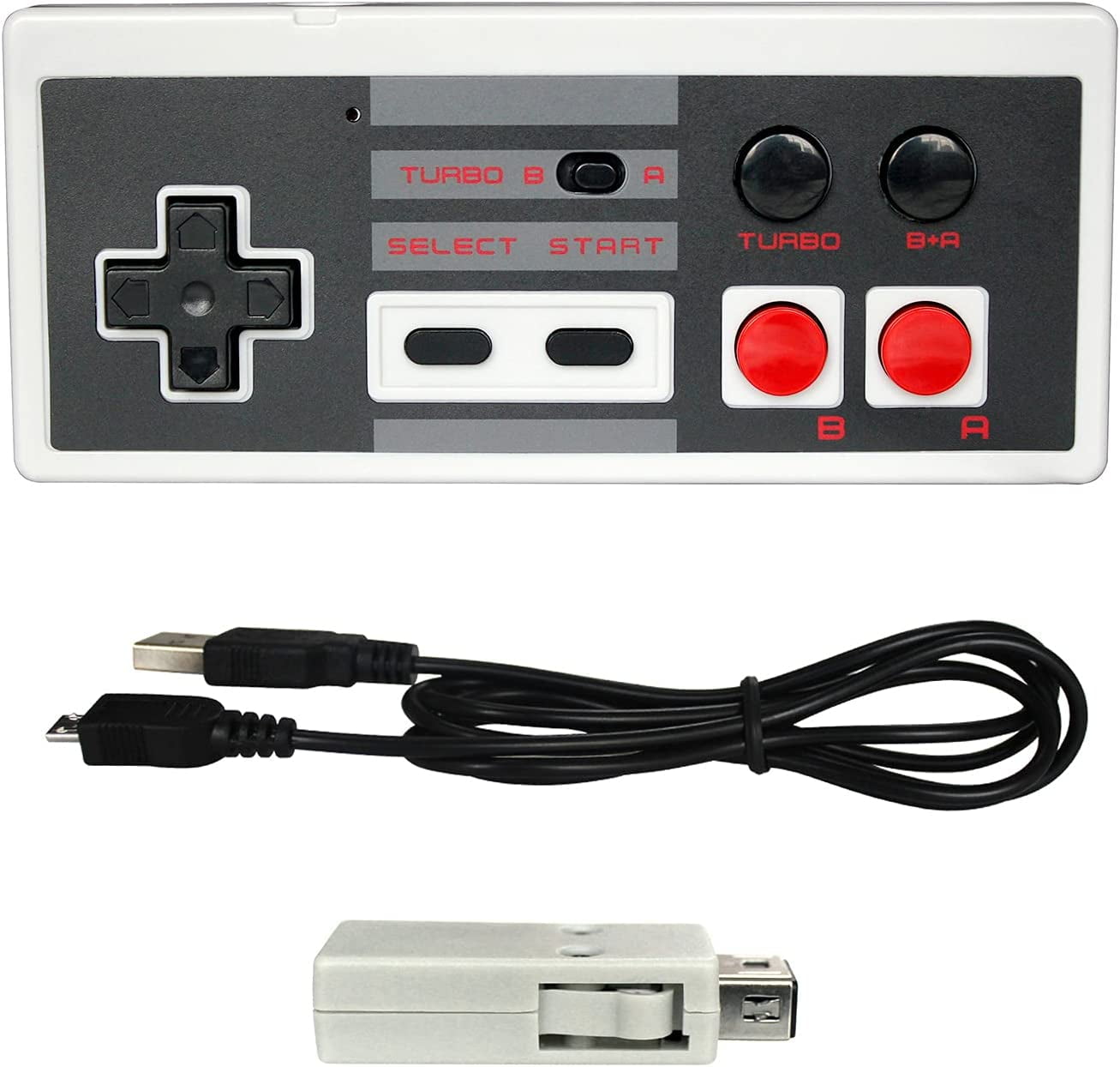 Rechargeable Wireless Controller Gamepad for Nintendo NES Mini