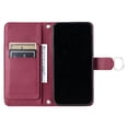 thumbnail image 4 of Funda tipo billetera GANGXUN para iPhone 14 Pro – Tapa abatible con correa para mujer, 4 of 5