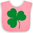 thumbnail image 3 of Inktastic Irish Green Shamrock Boys or Girls Baby Bib, 3 of 4