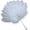 White, variant on Byfri White Pearl Exquisite Feather Hand Fan Vintage Folding Handheld Fan for Dance Party 30x30cm