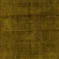 thumbnail image 1 of Ahgly Company Machine Washable Indoor Square Abstract Yellow Modern Area Rugs, 7' Square, 1 of 4