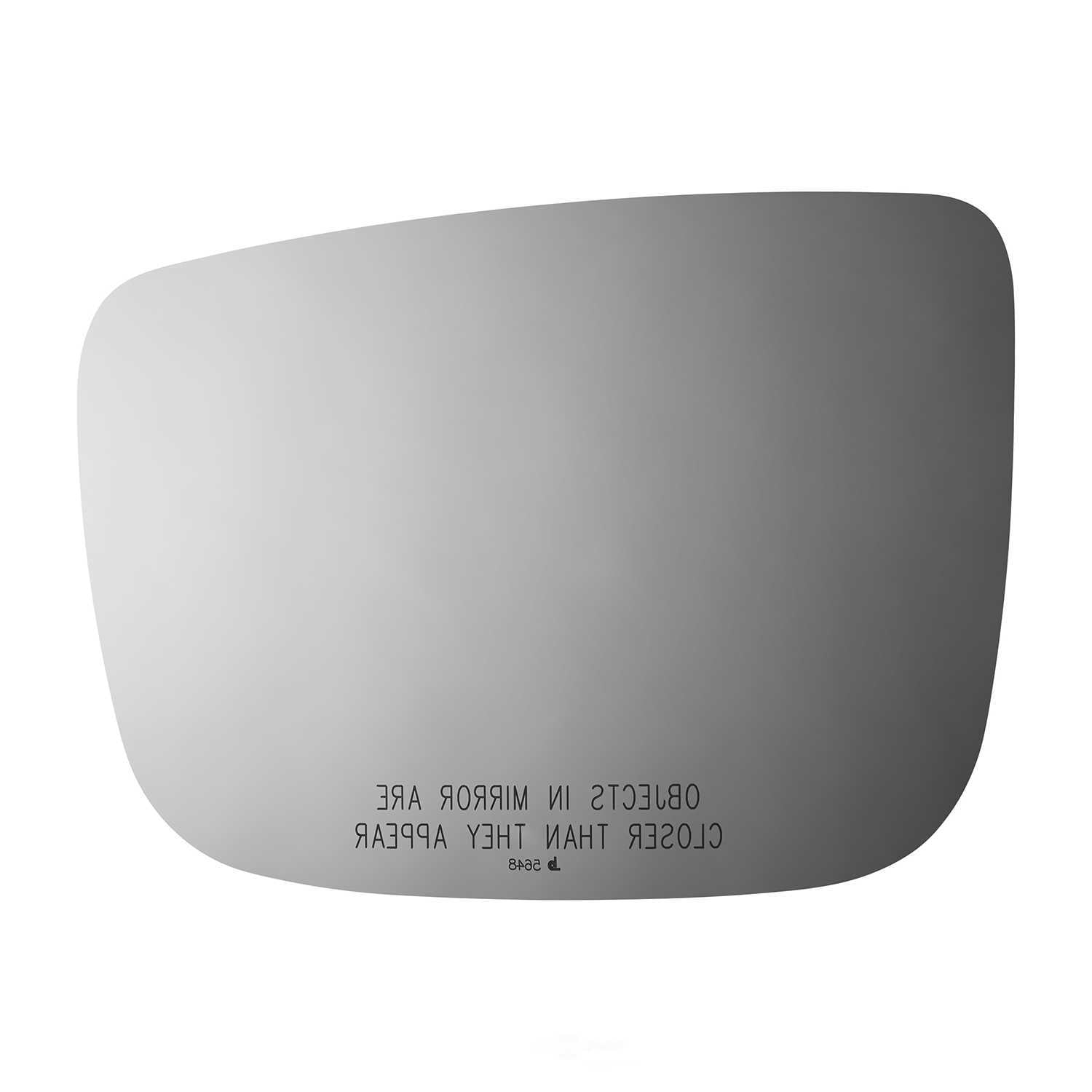 Burco Side View Mirror Replacement Glass - Clear Glass - 5648