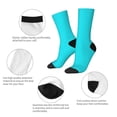 thumbnail image 4 of Fotbe Aqua Calcetas Largas con Estampado para Hombre y Mujer – Calcetas de Compresión Transpirables y Elásticas, Viajar y Uso Diario Talla 5-11, 4 of 6