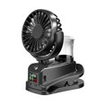 thumbnail image 1 of Sprays Fan with Charging Capability, Mini Fan with Pedestal Clip,B, 1 of 5