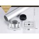 thumbnail image 3 of Juego de 4 Patas para Muebles de Cocina de Aluminio - Ajustables - Redondas - Pata de Apoyo para Muebles Sofá - Capacidad de Carga 100 kg - 12 cm - Blanco, 3 of 5