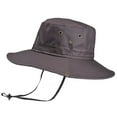 thumbnail image 1 of Men's Solid Shade Hat Foldable Fishing and Mountaineering Outdoor Sun Hat, 1 of 3
