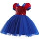 thumbnail image 1 of Halloween Children's Cosplay Sparkling Patchwork Mesh Princess Dress, Girls' Bow Dress, Fluffys Skirts CZ TRADE Kids Superhero, 1 of 5