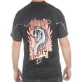 thumbnail image 2 of Ed Hardy Mens Cobra Mesh Crew Tee Top- Black, 2 of 2