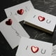 thumbnail image 2 of Tarjeta de invitación de cuero de matrimonio, Love Express, aniversario de boda, tarjeta de regalo del día de San Valentín, tarjetas de felicitación, 2 of 4