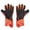 Orange, variant on YAHHU Soccer Goalkeeper Gloves for Kids and Adults, Nylon Polyurethane Latex Material, Breathable Strong Grip Goalie Gloves, Training Competition, Orange Size 7 (11.02 inches / 28 cm)